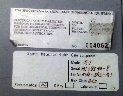 AMETEK R-1 analog gas Flow Control for O2 / CO2 Oxygen Analyzer - Image 3