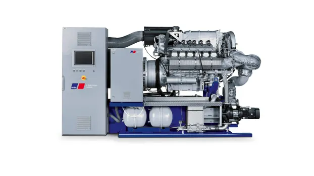 Gas Engine Generator Set MTU 12V400 GS-2 (Engine Type E3042 L9)
